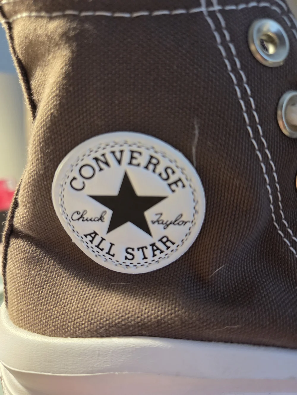 Converse Chuck Taylor All Star Platform High Top Sneakers - Brown